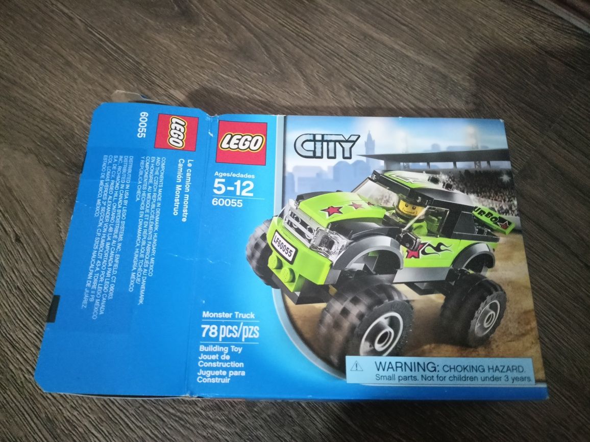 Lego City 60055 monster truck jak nowy
