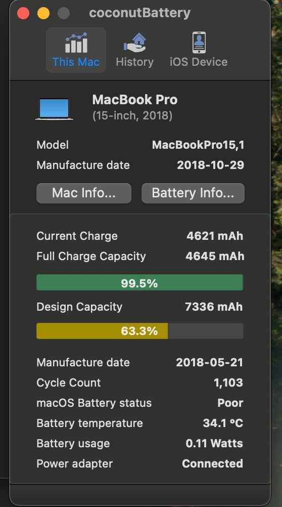 Macbook pro 2018 core i9 2.9ghz 32/512gb pro 560x 4gb