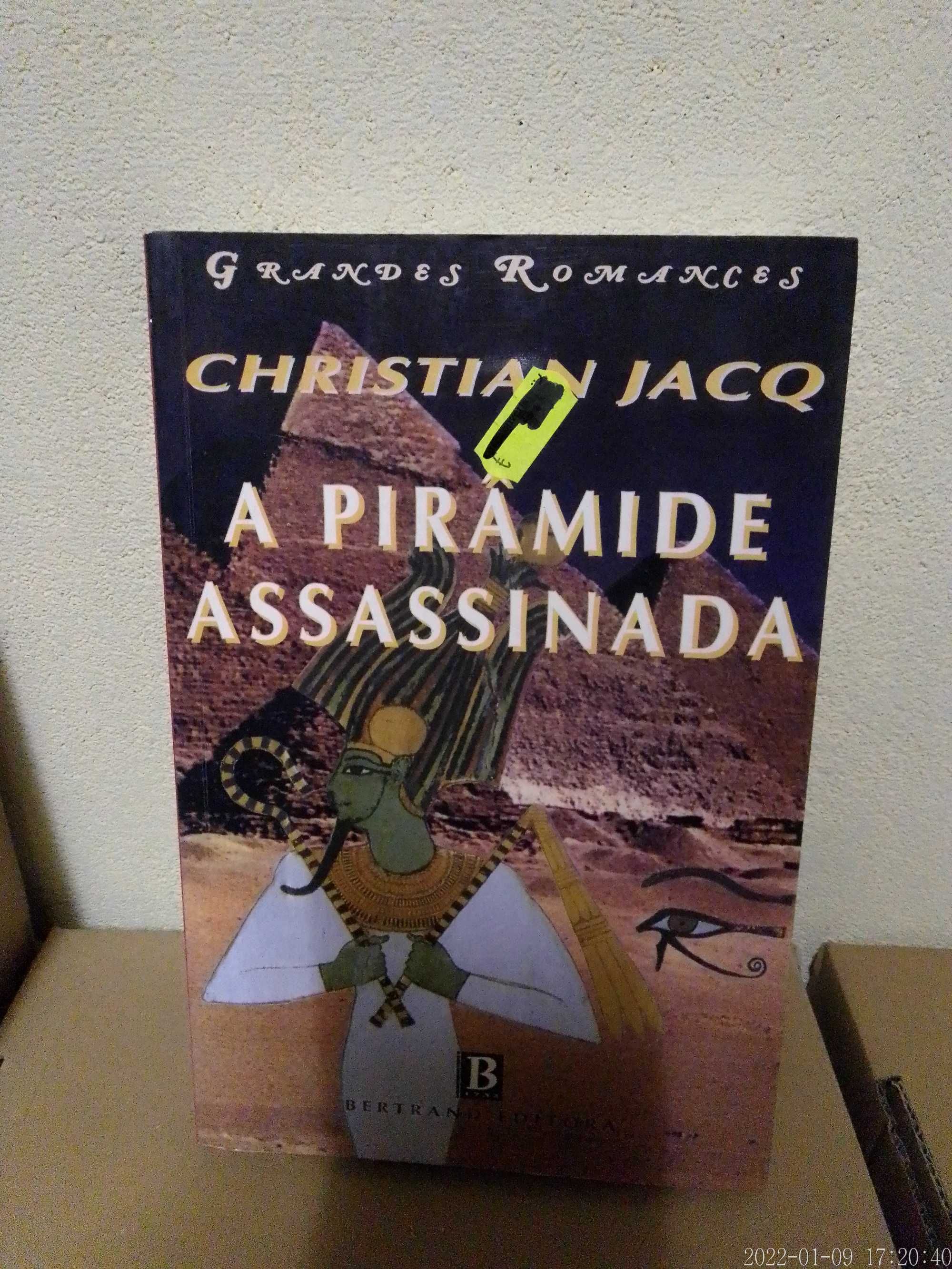 LIVRO A Pirâmide Assassinada de Christian Jacq ENTREGA JÁ Jacques