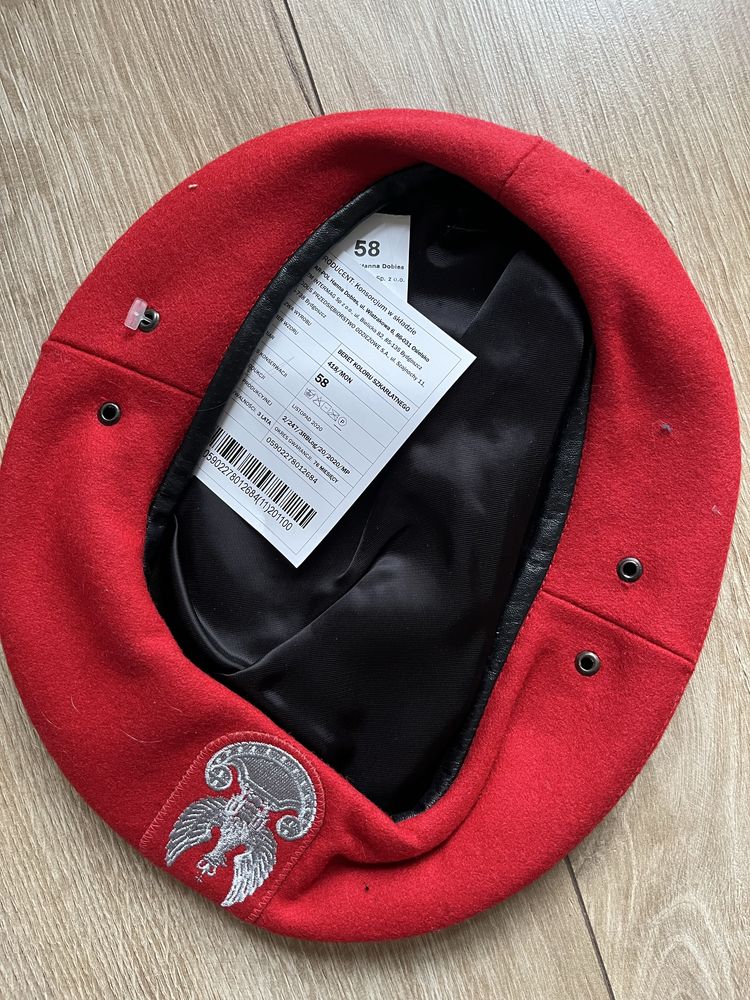 Beret szkarłatny ŻW