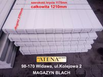 Blacha podbitkowa T6 T7 T8 biała  RAL9010 PROMOCJA ATENA WIDAWA