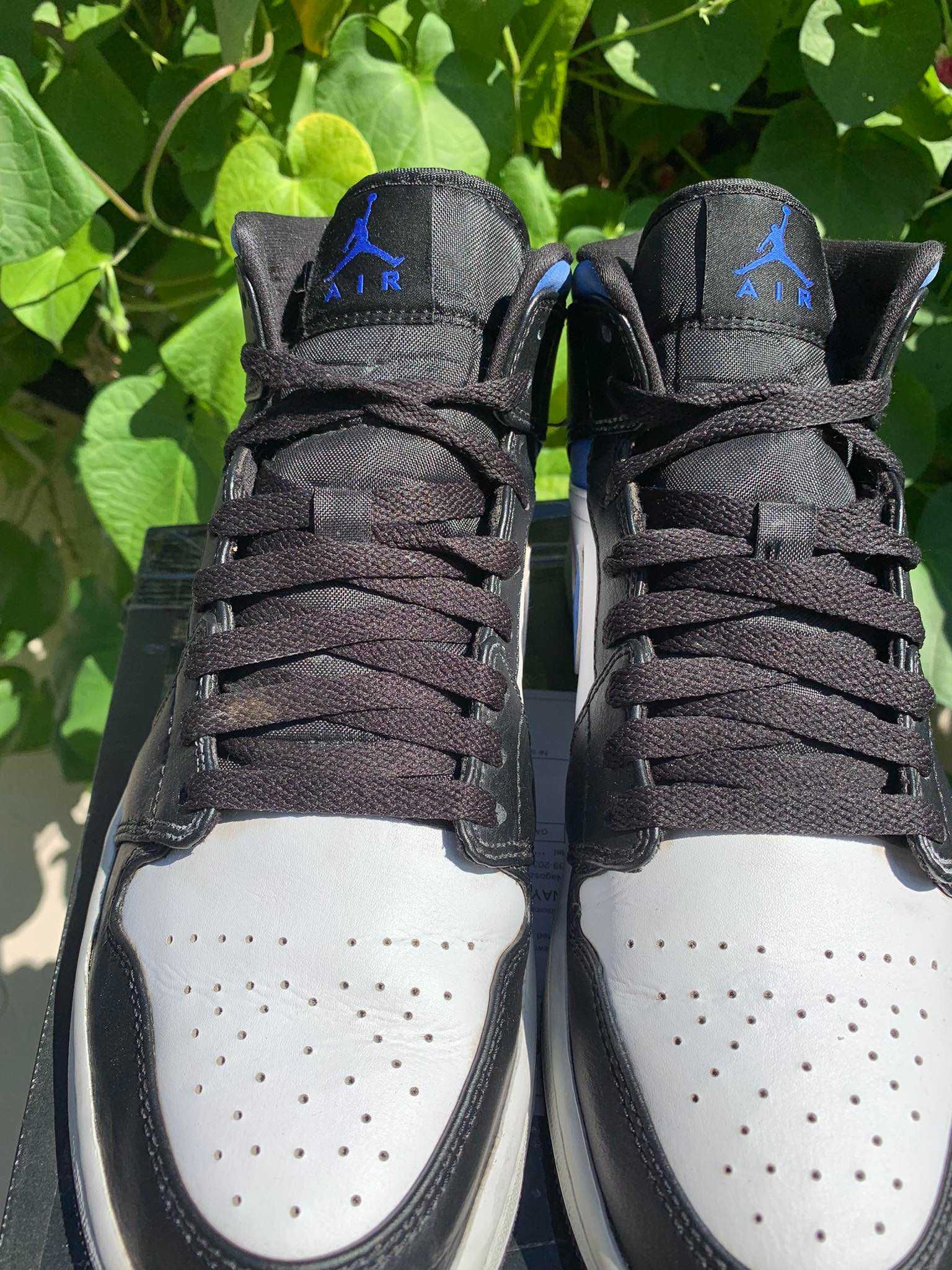 Buty Air Jordan 1 Mid Racer Blue 43 oryginalne