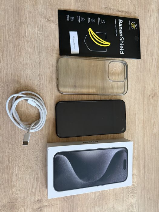 Iphone 15pro 128 GB Black Titanium