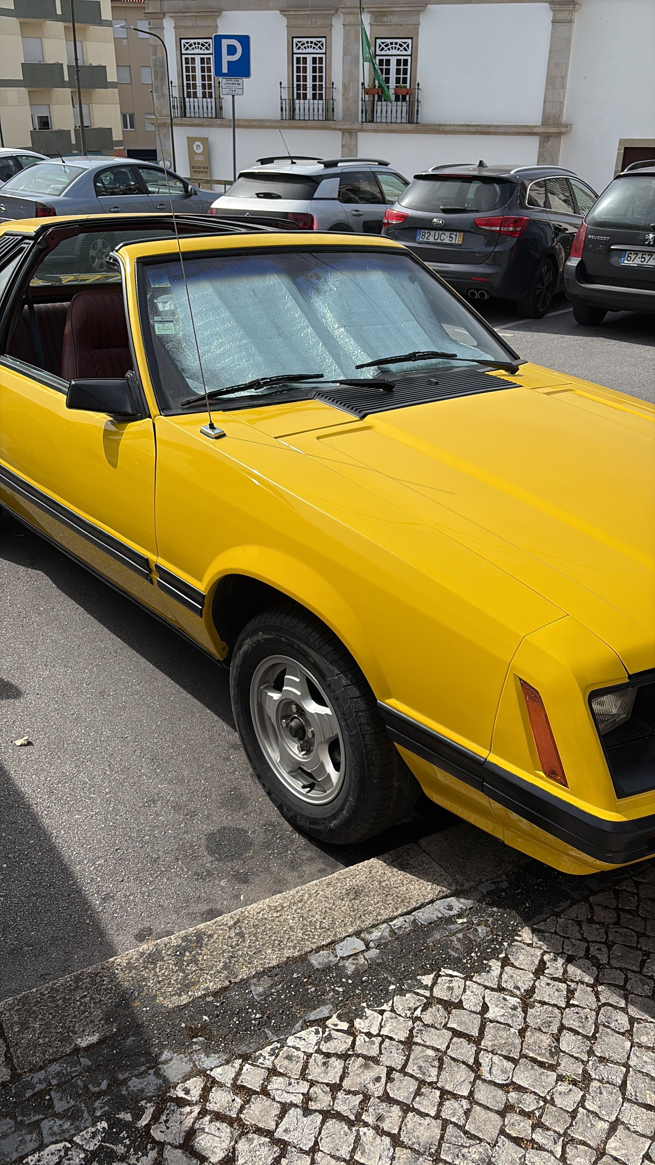 Mustang Mk3 de 1981 2.3cc Cabrio T-rooff targa