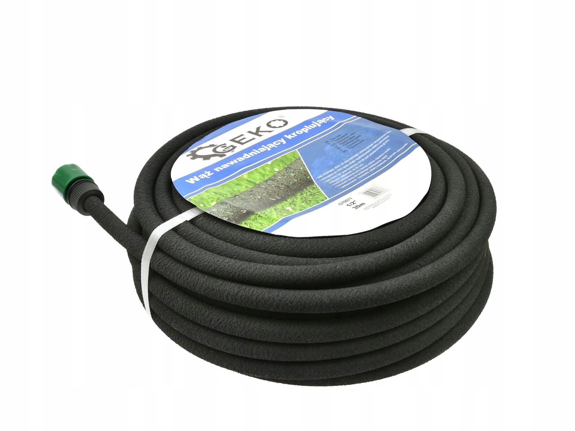Wąż Nawadniający Kroplujący Pocący Do Nawadniania Roślin 1/2 50M