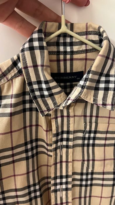 Camisa bebê burberry