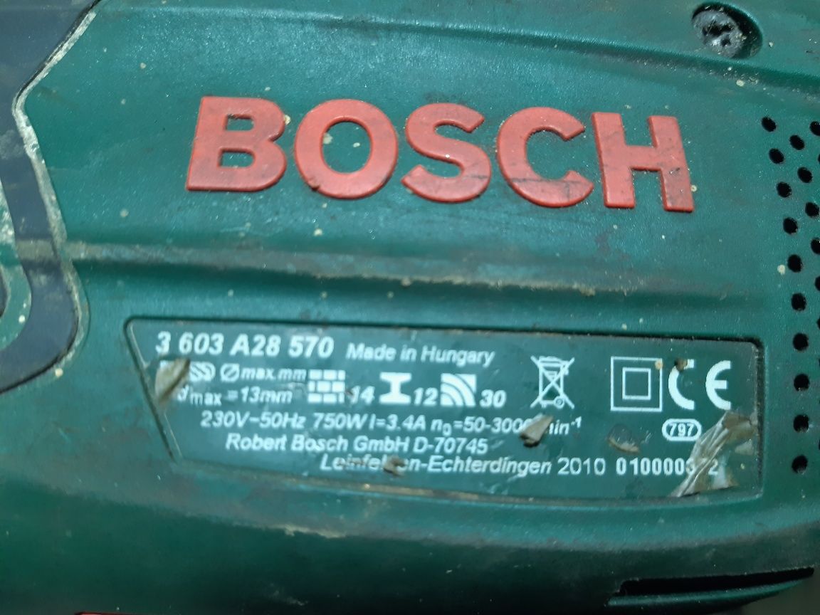 Дрель Bosch PSB750 перфератор Интерскол П-22/620ЄР  Makita HR2230