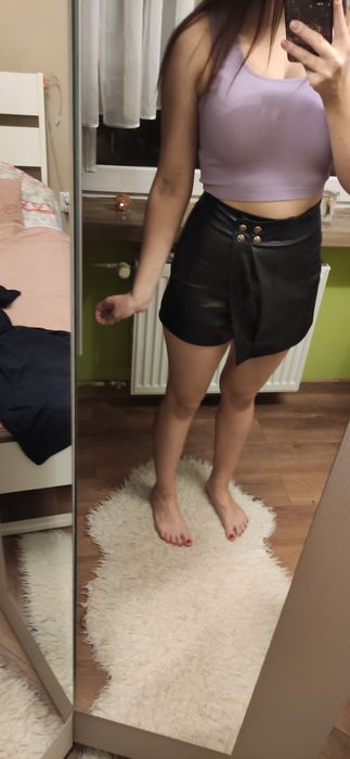 Spódnicospodenki skórzane