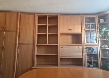 Oddam meblościankę, zestaw "Borys" Black Red White