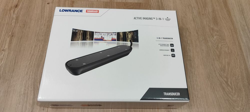 Nowy Przetwornik Lowrance 3w1 Active Imaging. Gwarancja