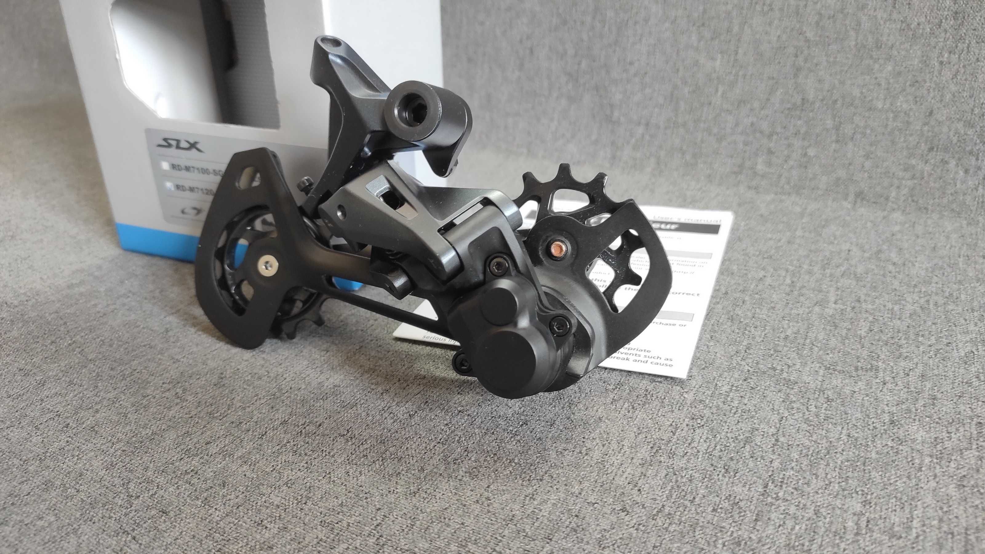 Задний переключатель Shimano SLX RD-M7120 Shadow RD+ (Новый)