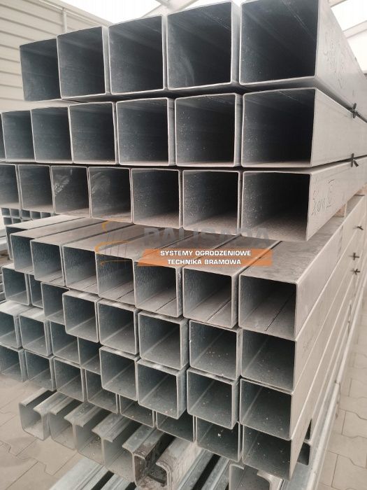 PROFIL, PROFILE OCYNKOWANE 60X60 x 2,0 mm - stalowy ocynkowany - 6X6CM