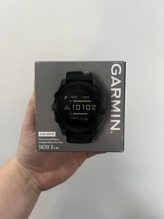 Garmin Tactix 8 Solar Sapphire | Новый, запечатанный