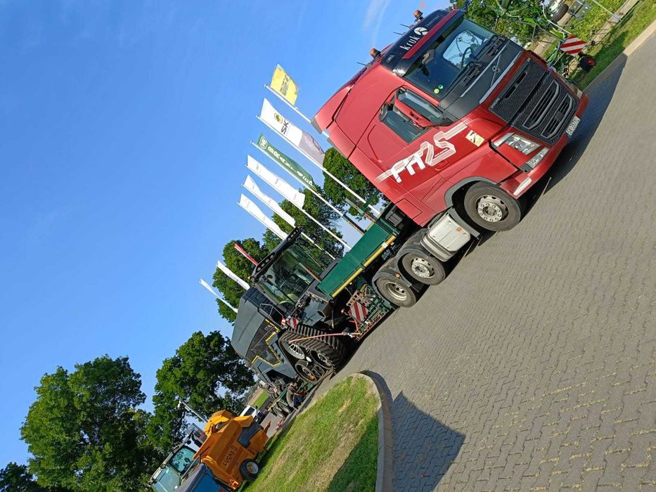 Transport kombajnów maszyn rolniczych , leśnych i budowlanych