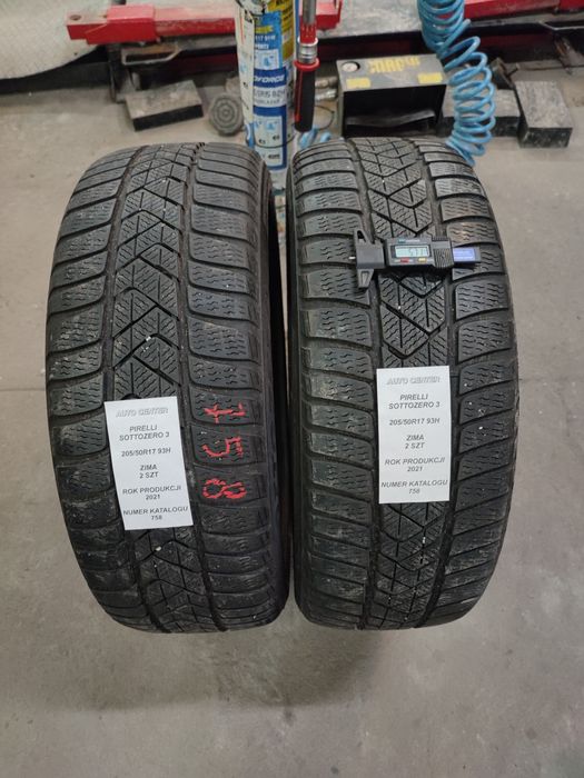 Opony zimowe 205/50R17 93H Pirelli SottoZero 3 | 2szt