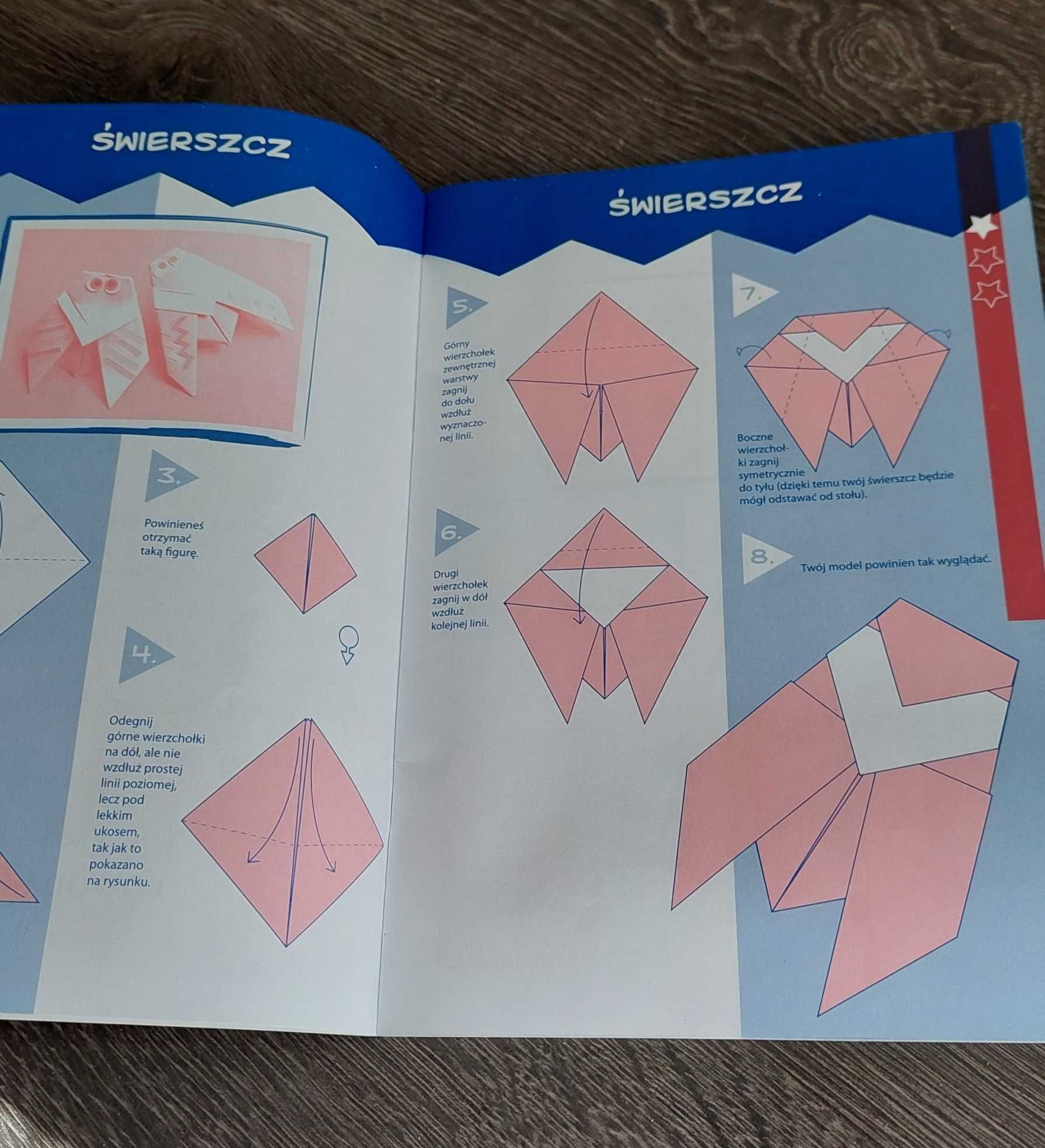 "Origami dla każdego" aut. A. Smaza, Wyd. Literat