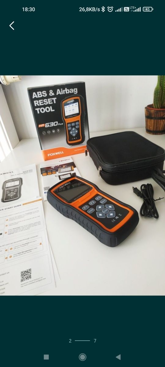 Skaner OBD II Tester Diagnostyczny srs airbag Check Engine Komputer