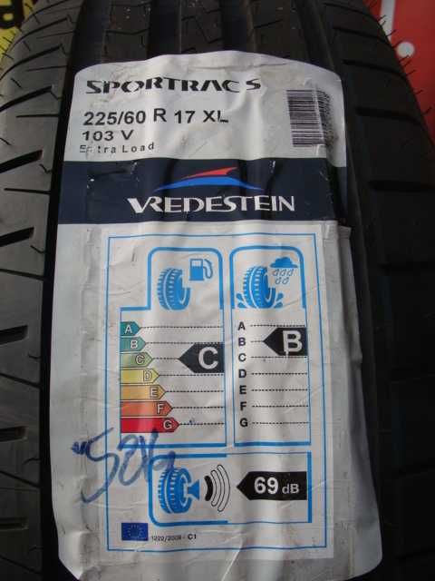 NOWA 225/60 R17 Vredestein Sportrac 5