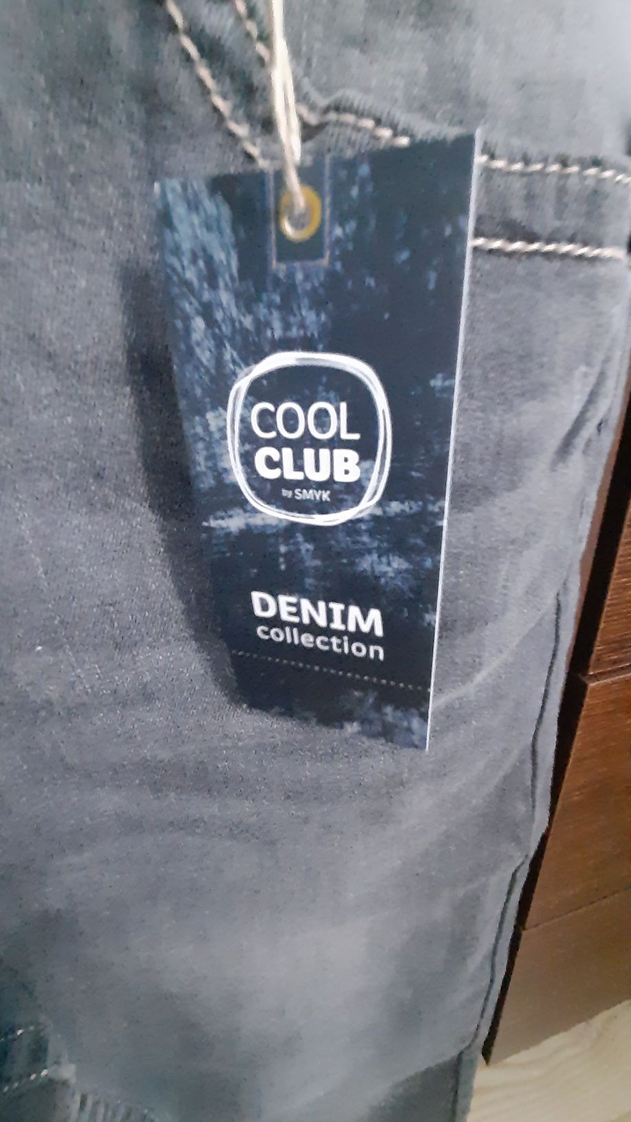 Nowe jeansy w gumkę Smyk r. 140 Cool Club