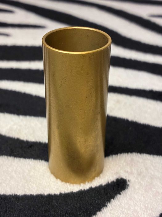 Mosiężny slide gitarowy, pełne brzmienie, mało używany