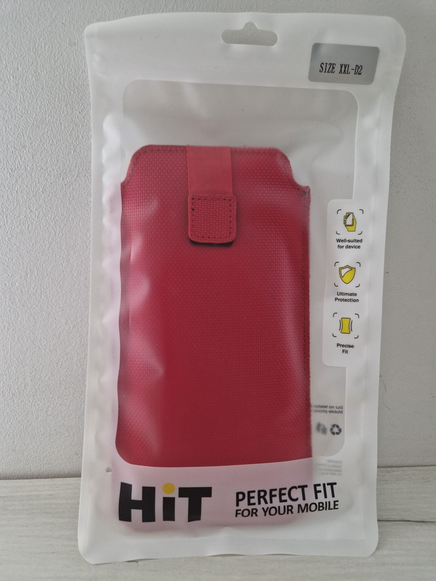 Kieszonka HIT (ROZMIAR XXL) do Samsung S23 Ultra Czerwony