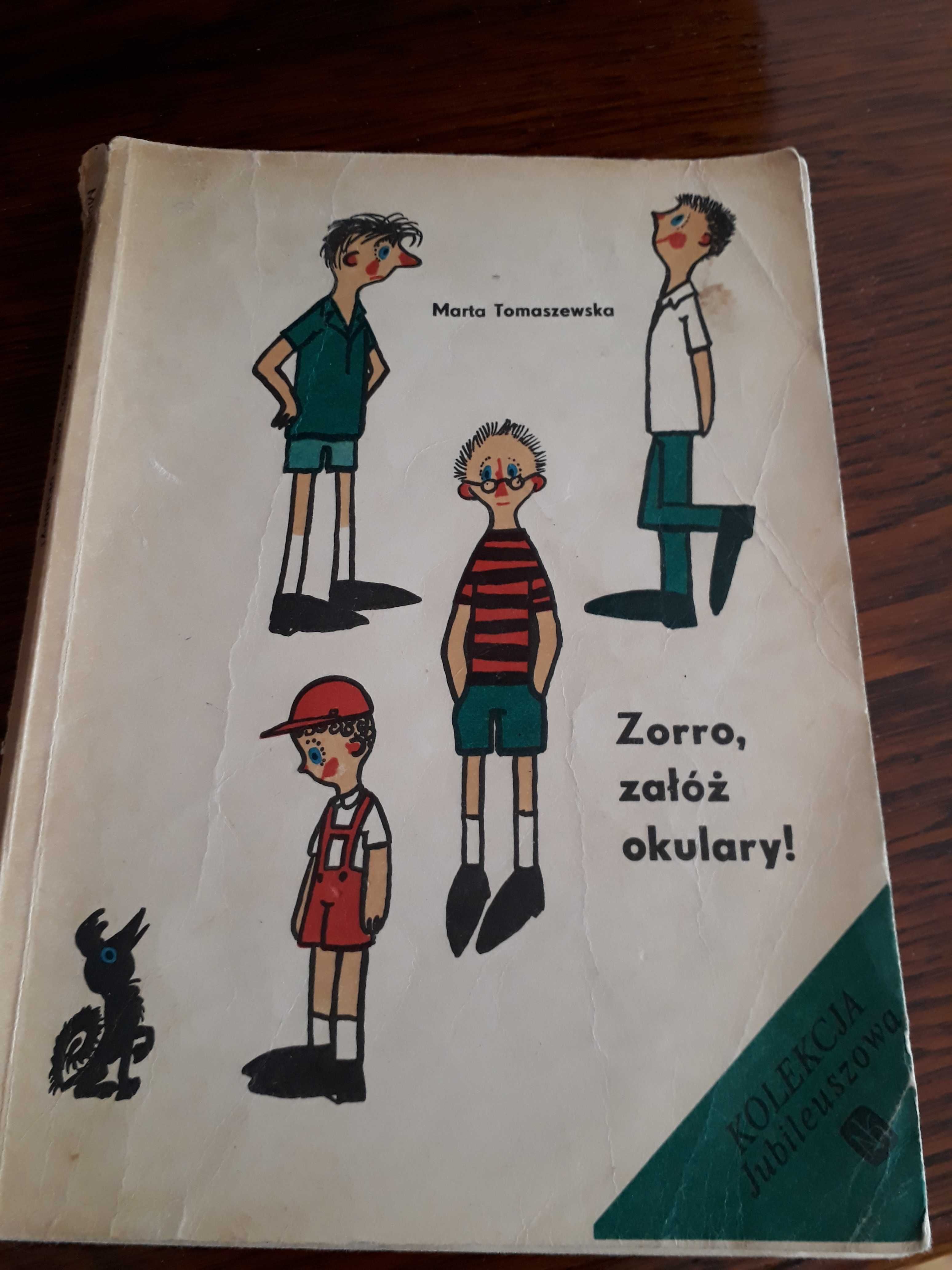 Książka "Zorro, załóż okulary!" Marta Tomaszewska