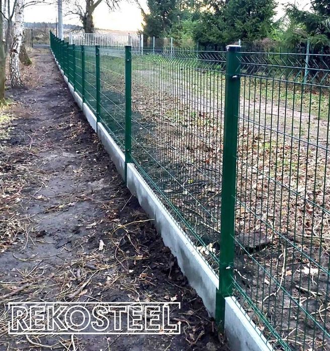 Ogrodzenie Panelowe Słupek Podmurówka Furtka Brama Panel Płot