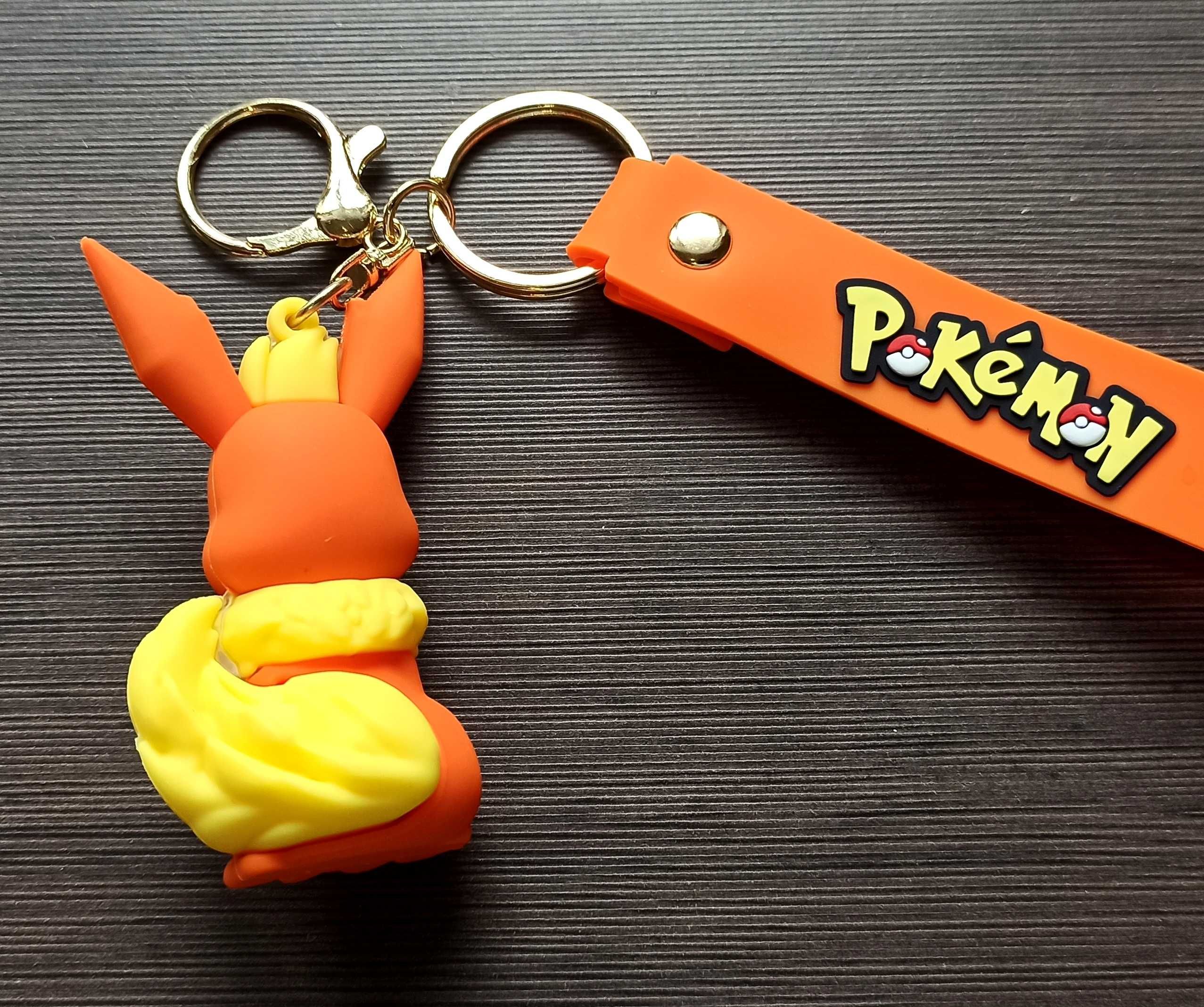 Figurka Pokemon Brelok breloczek eevee evolution flareon Pokemony HIT