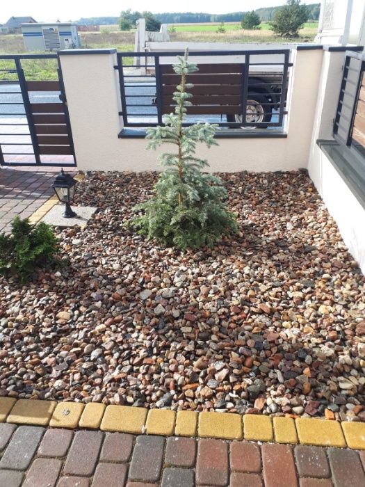 Kamień do GABIONÓW gabionowy DEKORACYJNY frakcja 35-65 Transport 1-24t