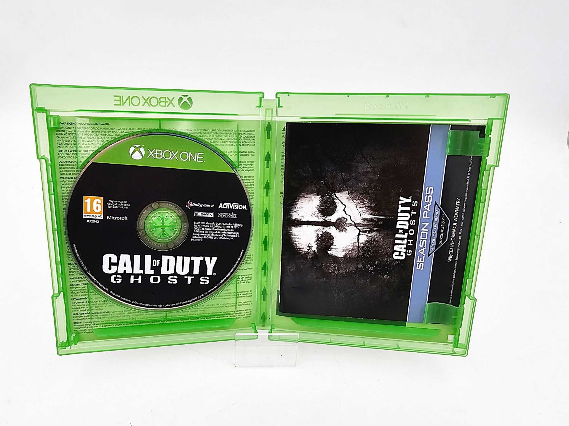 Gra na Xbox One CALL OF DUTY Ghosts