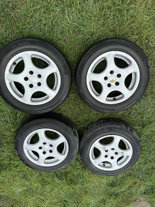 Alufelgi 14 na 5 szpilek i 16 na 4 szpilki.