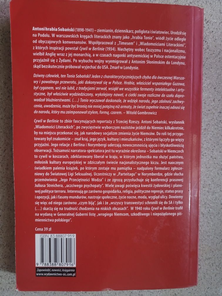 Antoni Sobański Cywil w Berlinie 2006 Sic!