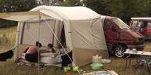 Przedsionek pompowany Air Seconds Base Connect Fresh do auta campervan