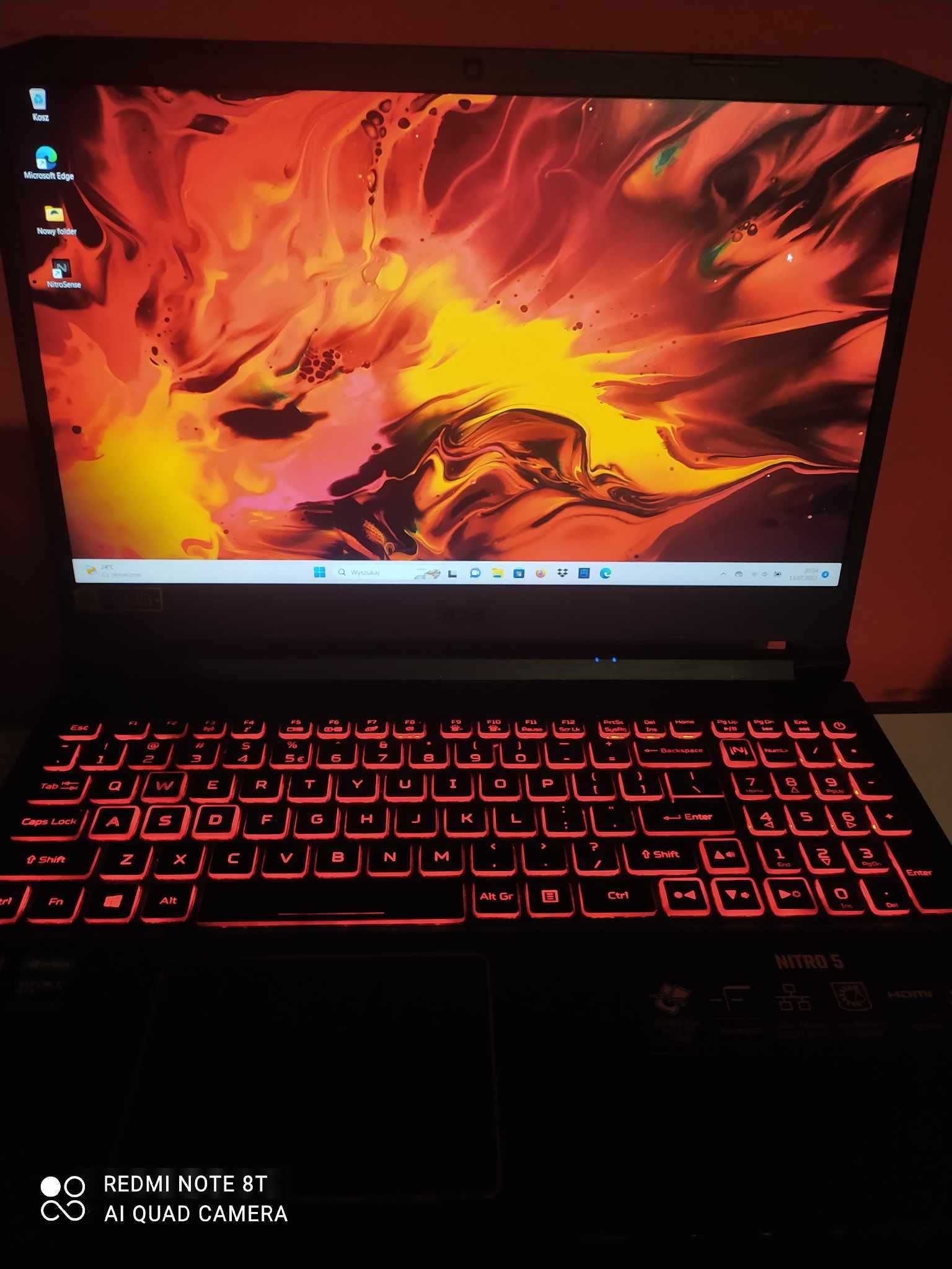 Laptop Acer Nitro 5 i5-10300H 8GB RAM 512GB SSD GeForce 1650