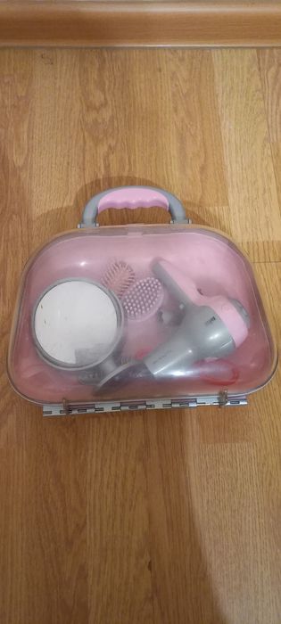 Набір перукаря рожевий дитячий