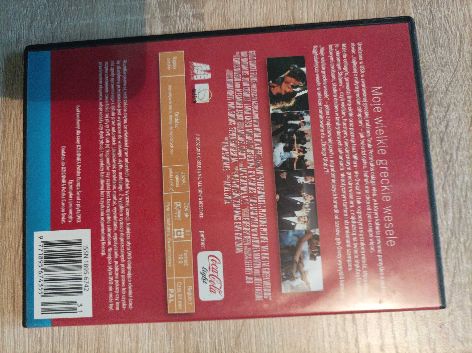 Film DVD Moje Wielkie Greckie Wesele