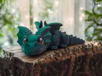 Nietoperzowy Smok - Bat Dragon Rozmiar S Flexi Ruchomy Smok Prezent