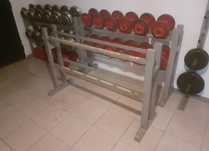 Bancada / Suporte halteres