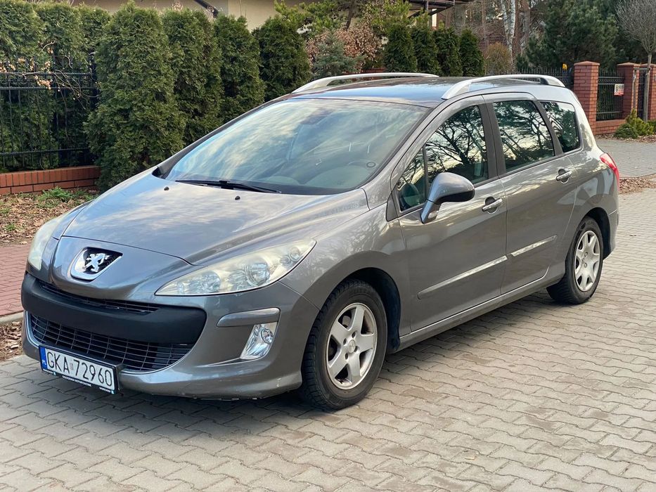 Peugeot 308 Peugeot 308 SW 2009r. 1.6 Benzyna/Automat/Panorama/220 t.km przebiegu
