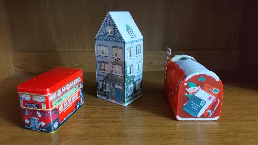 Коробки металеві