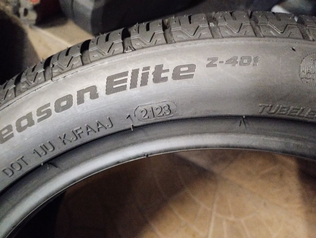 Dwie opony wielosezonowe 215/45 R17 GOODRIDE 2023r ponad8mm