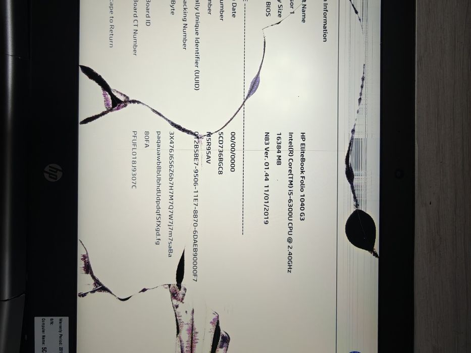 Hp 1040 G3 без зарядного