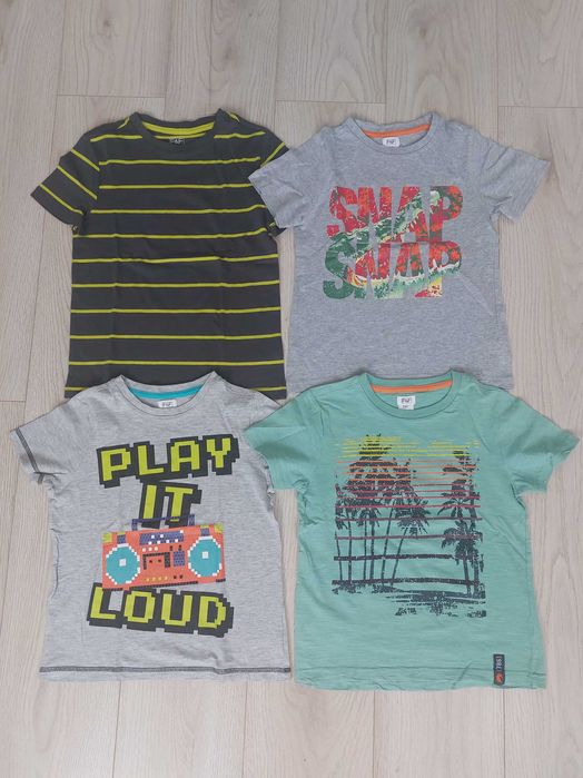 R.122 Zestaw 4 koszulek F&F, nowa