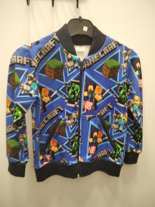 Bluza z motywem Minecraft
