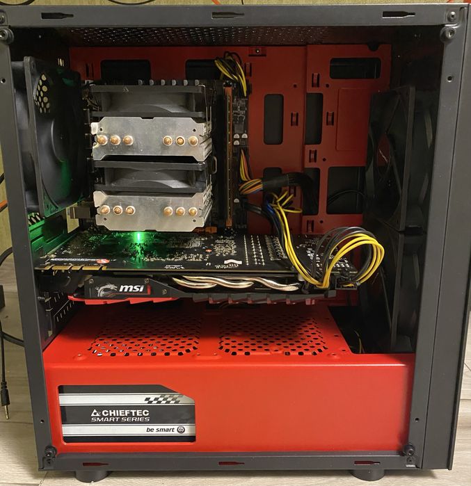 Ігровий ПК Intel E5-2680 v3 12ядер 32gb ОЗУ +MSI 1080 8gb,M2 1TB+HDD 2