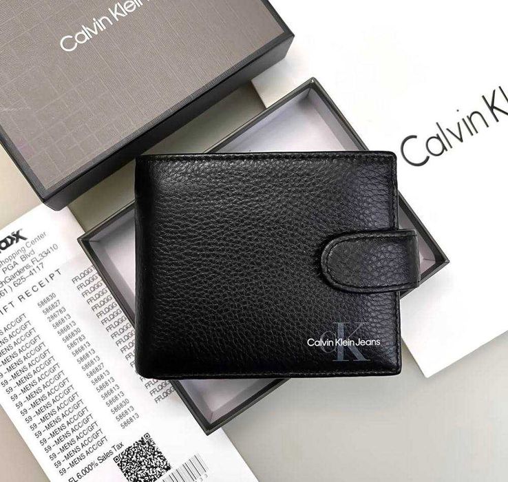 Кошелек с натуральной кожи CALVIN KLEIN