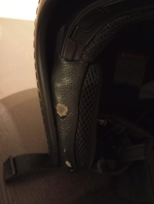 Capacete Norton cinzento