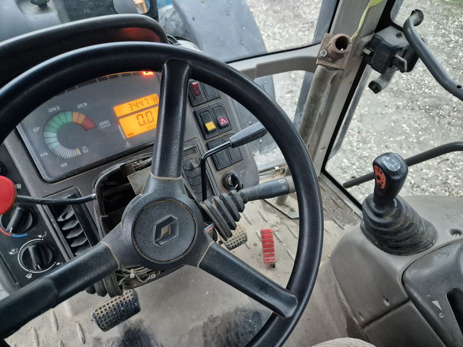 Claas -  Renault Ares 696 RZ. Uszkodzony Pali jeździ. Tuz. Okazja...