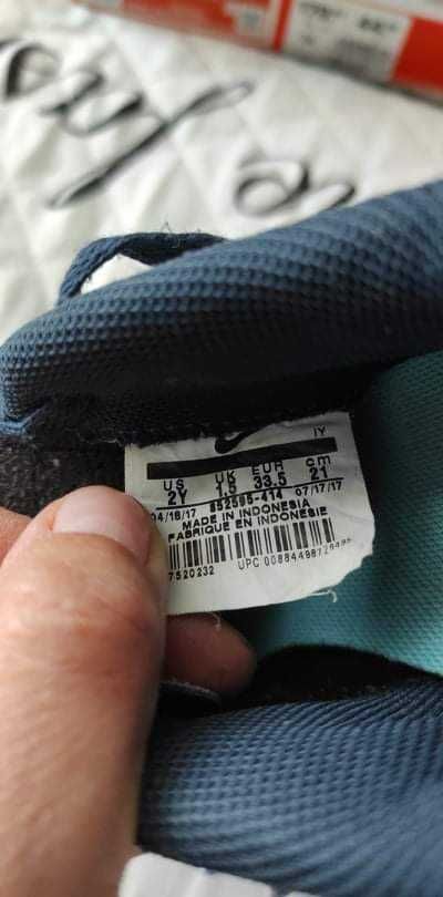 Korki Nike rozm. 23,5 długość  wkładki 21 cm.