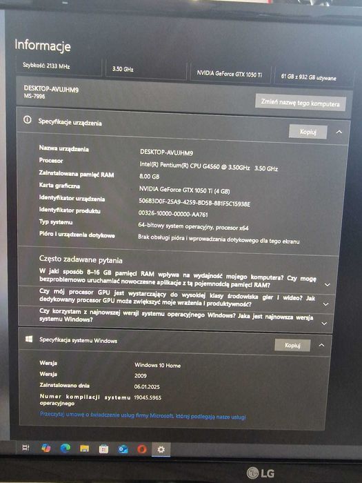 Sprzedam komputer